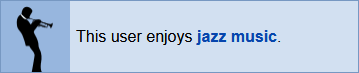 This user enjoys jazz music