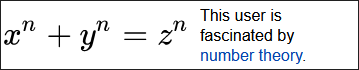 This user is fascinated by number theory
